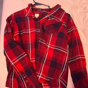 Flannel top